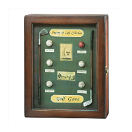 Click to enlarge image(s) GOLF HISTORY SHADOW BOX