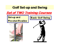 Click to enlarge image(s) 2.1 Golf Set-up and Swing Training Course