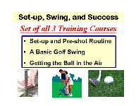 Click to enlarge image(s) 1.10 Set-up, Swing, and Success Golf Training