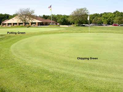 Huron Meadows Clubhouse and Practice Greens