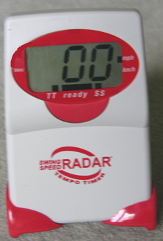 Swing Speed Radar with Tempo Timer